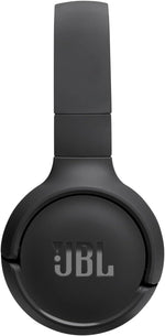 JBL Tune 520BT Wireless Headphones, Pure Bass Sound, Hands-Free Call Lightweight and Foldable - Black
