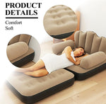 Inflatable Sofa 85002 Lounge Chair with Armrests – Portable Air Sofa for Indoor & Outdoor Use