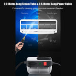 2500W High Pressure Steam Cleaners, Portable Steam Cleaner Handheld 6 Speeds for Home Kitchen Use, Steamer Cleaning Machine for Cleaning Upholstery, Bathroom, Grout and Tile, Car Detailing and Home