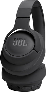 JBL Tune 720BT Wireless Over-Ear Headphones, Pure Bass Sound, Bluetooth 5.3, Hands-Free Call, Multi-Point Connection, Foldable - Black