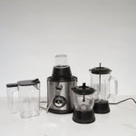 Sliver Criest Blender Mixer Grinder Juicer Machine - Food Processor, Smoothie Maker, Portable Hand Blender, Mini Blender, Heavy Duty Kitchen Aid Mixer, Electric Juice Blender