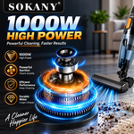 SOKANY SK-3389 3200W High-Power Vacuum Cleaner With 2.5L Dust Bucket And Cyclone Filtration