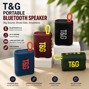 T&G-396 Music Audio Sound Box Wireless Bluetooth Mini Portable Outdoor Stereo Bass Waterproof Bt Speaker Go3