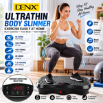DENX DX3730 Ultrathin Body Slimmer – Vibration Fitness & Exercise Machine , with 5 Operating Modes and Music Speakers