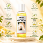 OUHOE OU012211287 Extra Strong Peeling Oil 110ml – Exfoliating Skin Renewal Oil for Dead Skin Removal, Smooth & Radiant Skin