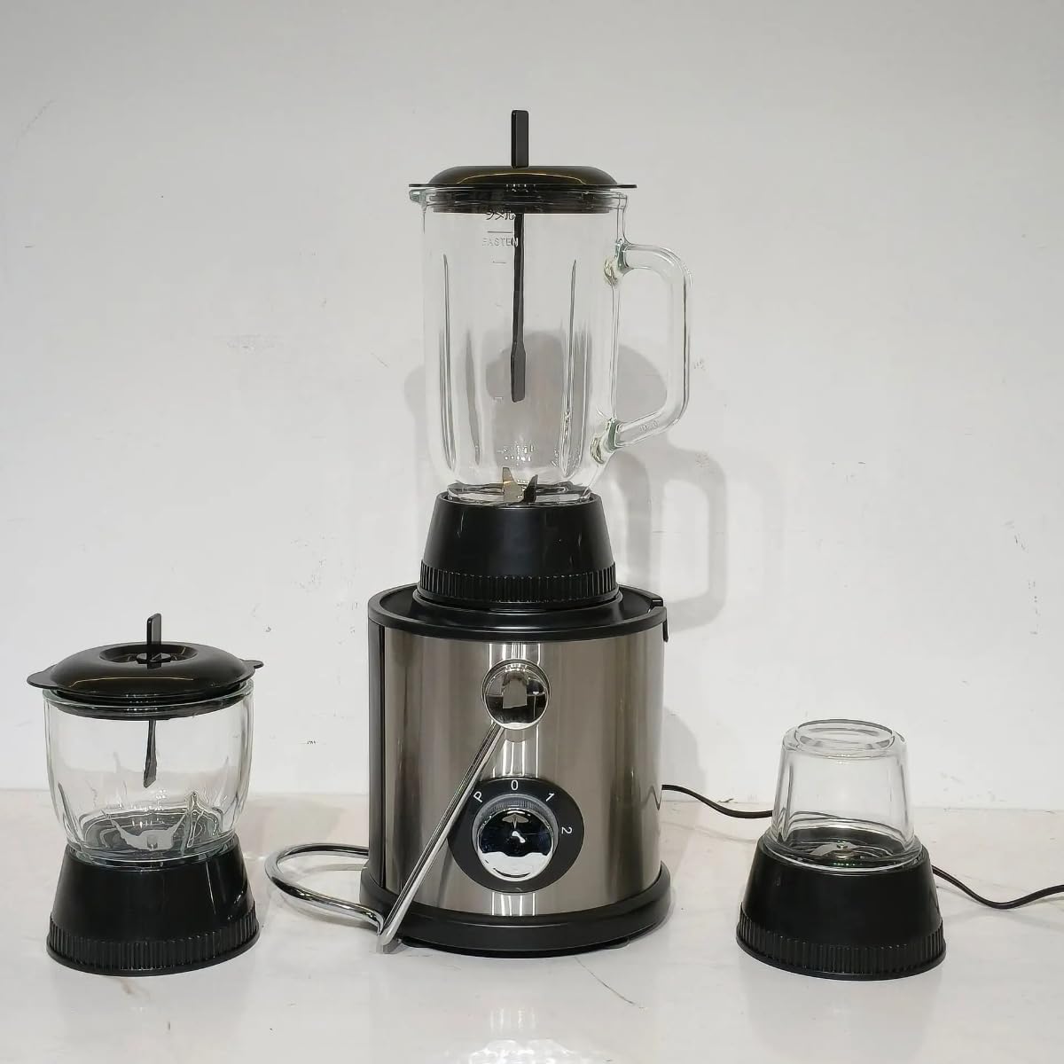 Sliver Criest Blender Mixer Grinder Juicer Machine - Food Processor, Smoothie Maker, Portable Hand Blender, Mini Blender, Heavy Duty Kitchen Aid Mixer, Electric Juice Blender