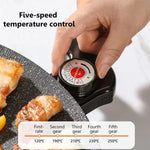 Non-Stick Electric Indoor Grill Pan, Smokeless Korean Grill Pan,28CM Multi Functional Electric Grill, Cooking Griddle Pan, Korean Style Bbq Grill Pan, Electric Baking Tray 800w Even Heating