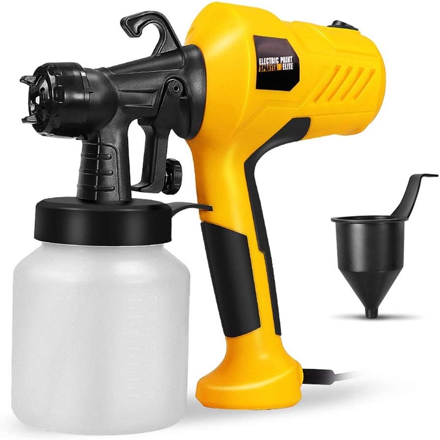 Electric Paint Sprayer Elite 800ml – 650ml/min High Power Paint Spray Gun for Walls, Furniture, Fences & DIY Projects