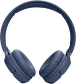 JBL Tune 520BT Wireless Headphones, Pure Bass Sound, Hands-Free Call  Lightweight and Foldable - Blue