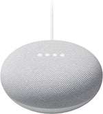Google Nest Mini 2nd Gen - Bluetooth Speaker with English and Muliti Language Compatibility for Use Anywhere (Light Gray)