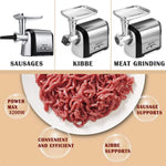 SOKANY SK-088 Electric Meat Grinder, 3200W Max Ultra Powerful, 3 in 1 Multifunction Electric Meat Grinder, Sausage Stuffer, 1 Cutting Blade, 3 Grinding Plates & Kubbe Attachment.(Sk-088 3200w)
