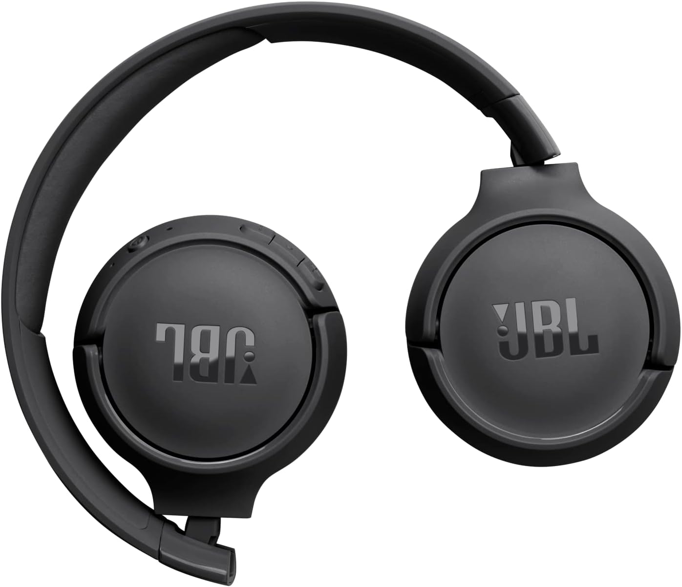 JBL Tune 520BT Wireless Headphones, Pure Bass Sound, Hands-Free Call Lightweight and Foldable - Black