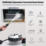 2500W High Pressure Steam Cleaners, Portable Steam Cleaner Handheld 6 Speeds for Home Kitchen Use, Steamer Cleaning Machine for Cleaning Upholstery, Bathroom, Grout and Tile, Car Detailing and Home