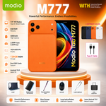 Modio M777 |  7-Inch Tablet Pc – Android 15, Dual SIM, 4000mAh Battery 6GB+12GB