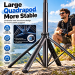 TT07 AI Tracking Gimbal Selfie Stick with Tripod & Remote Control – 1.63M | Auto Face Tracking, Black Extendable Monopod with Wireless Remote