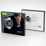 MODIO MR-71 Smart Watch – AMOLED Display, Bluetooth Calling, Wireless Charging & 2 Premium Straps