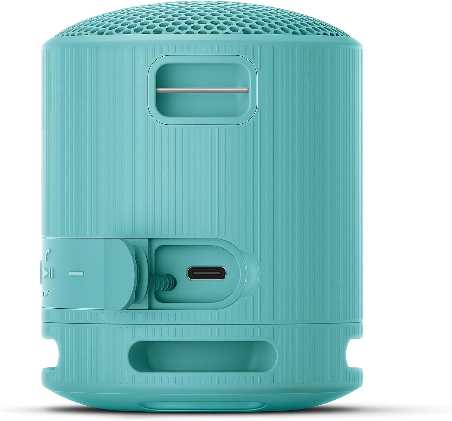 Sony SRS-XB100 Wireless Bluetooth Speaker, Portable, Lightweight, Compact, Outdoor, Travel Speaker, Durable, IP67 Waterproof,16 Hour Battery, Carry Strap, Hands-Free Calling, Blue