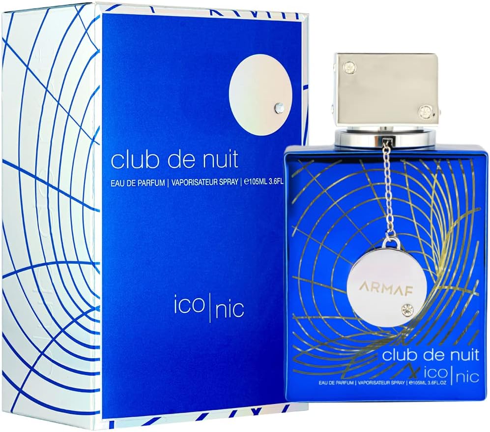 Armaf Club De Nuit Iconic Eau De Parfum For Man 105ML Blue, Perfumes For Men, Fragrance For Him