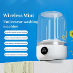Underwear Washer, Upgrade Mini Portable Washing Machine Rechargeable Underwear Washing Machine Deep Cleans Small Clothes for Apartment, Dorm, RV, Travel & Hotel Use