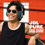 JBL Tune 720BT Wireless Over-Ear Headphones, Pure Bass Sound, Bluetooth 5.3, Hands-Free Call, Multi-Point Connection, Foldable - Black