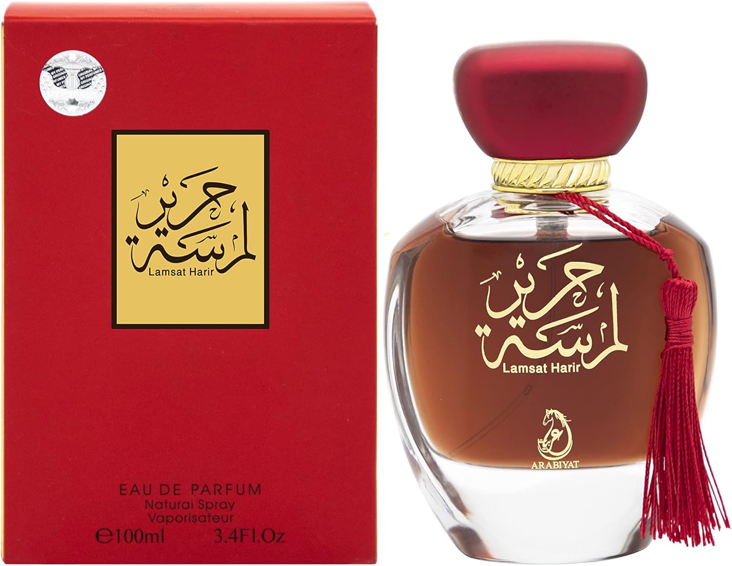 Arabiyat LAMSAT HARIR from ARABIYAT Eau De Parfum for Men and Women Long Lasting Arabian Perfume 100ml