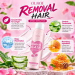 OUHOE  Hair Removal Spray 120ml, Fast and Efficient Gentle and Painless Hair Removal For Smooth Skin