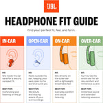 JBL Tune 730BT Wireless Over-Ear Bluetooth Headphones with Pure Bass Sound, 76H Battery Life, Dual Beamforming Mics, Multi-Point Bluetooth 6.0, Foldable & Comfortable