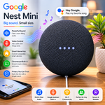 Google Nest Mini 2nd Generation Smart Speaker with Google Assistant - Charcoal
