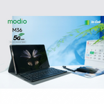 Modio M36 Tablet With 10.1 Inch Screen Dual SIM Gold, 12GB RAM 512GB 5G - Middle East Version With Gifts