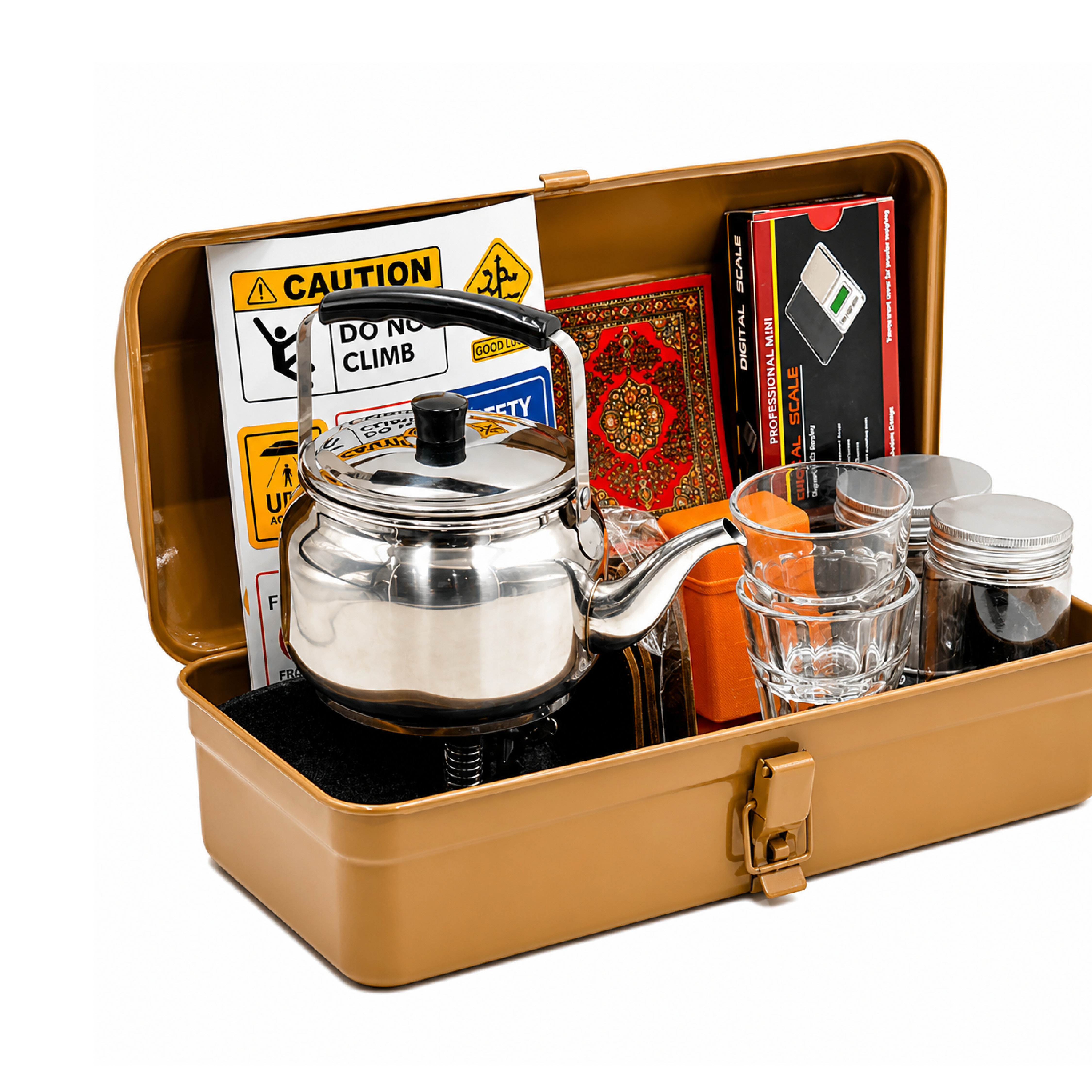 DENX Tea Brewing Kit / 14-in-1 Complete Tea Set / With Bag & Accessories