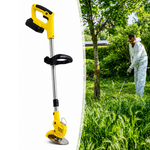 Denx DX3310 Electric Lawn Mower with 21V Battery and 650W Power (One Battery)