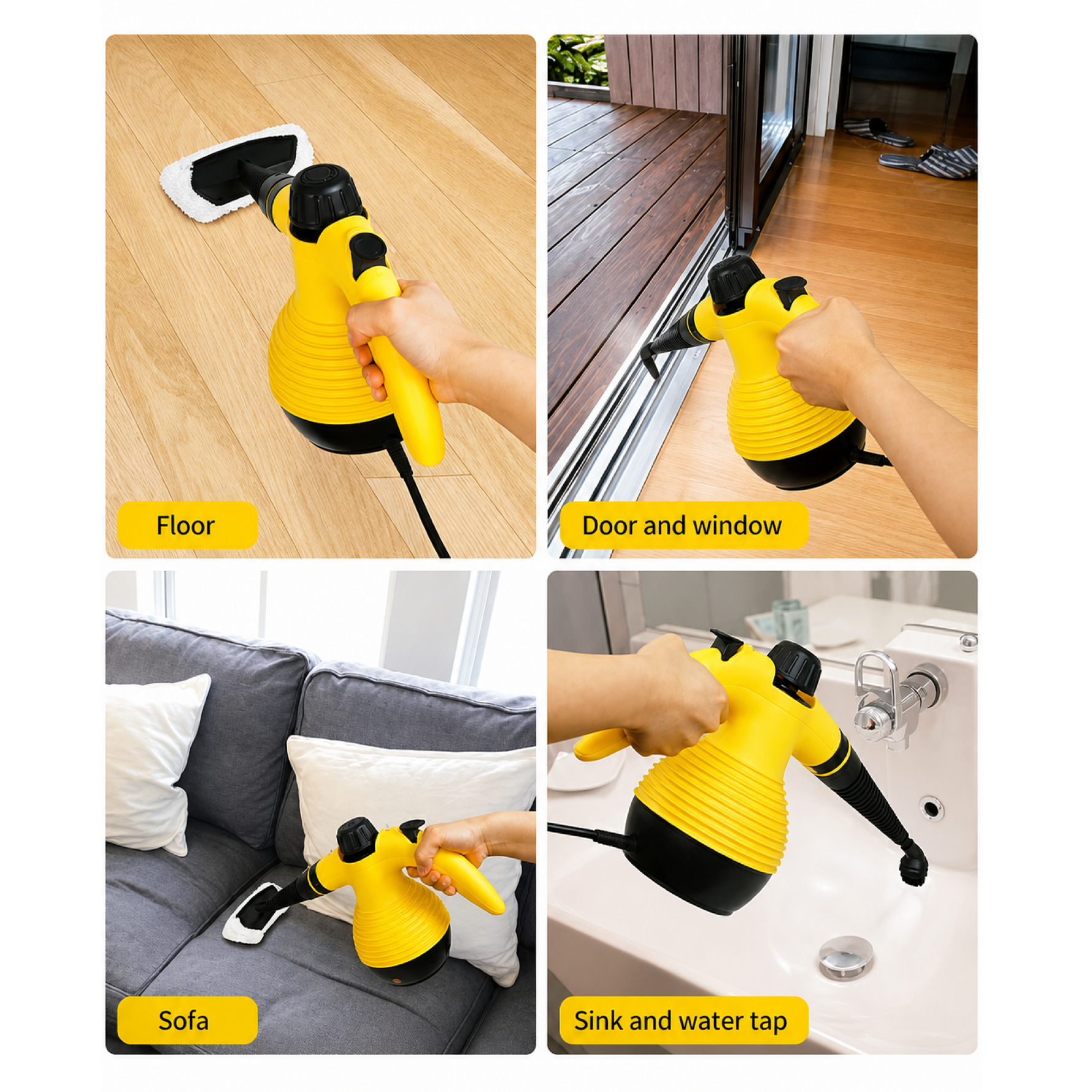 Denx Multi-purpose steam cleaner for cleaning and sterilization