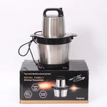 King Style 6L Yam Pounder Double Speed Electric Meat Grinder Fufu Pounding Machine Fufu Blender  T-DLG01
