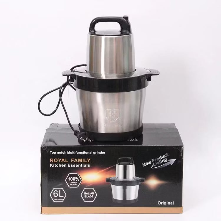 King Style 6L Yam Pounder Double Speed Electric Meat Grinder Fufu Pounding Machine Fufu Blender  T-DLG01