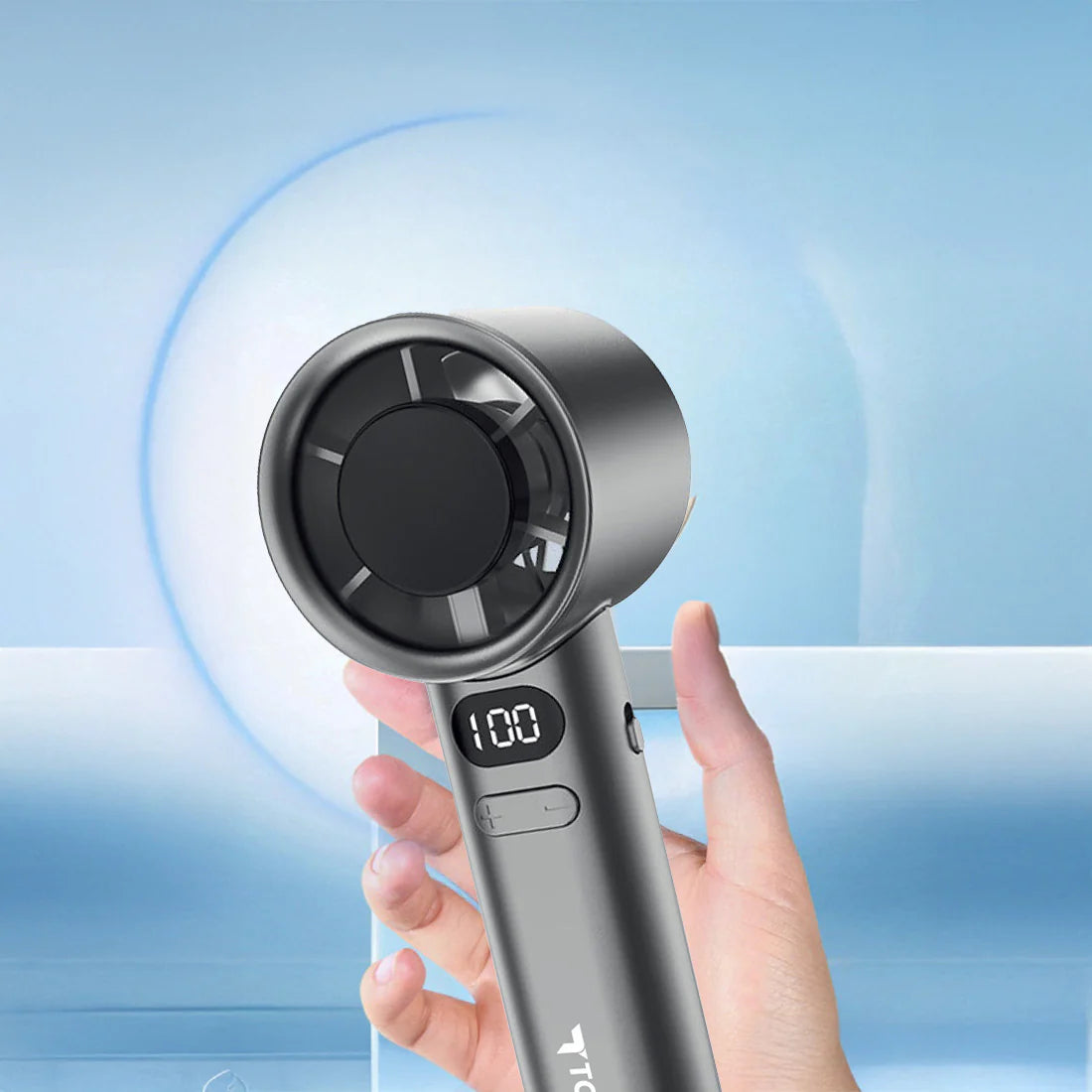 TORİMA F-21 SILVER MINI HANDLED FAN