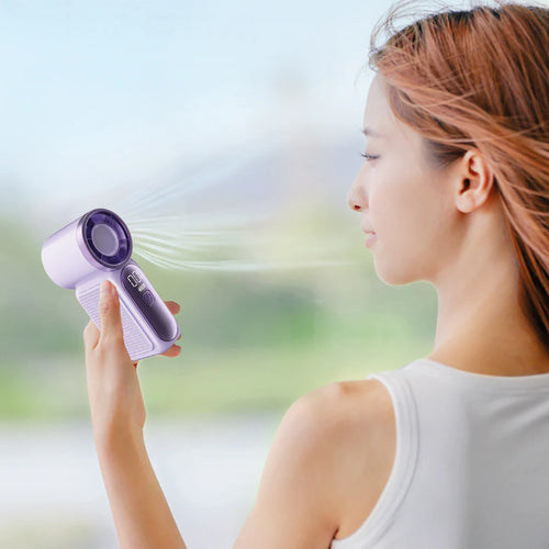 TORİMA F-37 PURPLE MINI HANDLED FAN