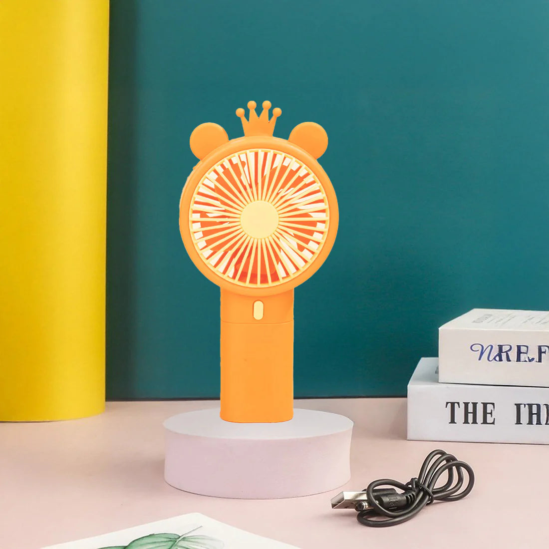 TORİMA F-43 ORANGE MINI HANDLED FAN
