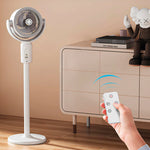 Torima F1 Air Fan, Portable, Rechargeable, Adjustable Height, Remote Control, 5 Speed Settings, Quiet Cooling & USB Type-C Charging, White