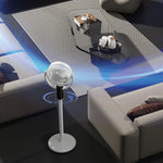 Torima F5 Air Fan, Portable Adjustable Table Fan with Powerful Airflow, 3-Speed Settings, USB Charging, Quiet Operation, Energy Efficient Cooling & Compact Lightweight, White | F5