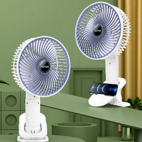 Handheld Fan With USB Charging And 3 Adjustable Winds Speeds Miniature Desk Fan Cooling Device For Office Workers