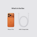Apple iPhone 17 Pro Max 256 GB (e-Sim only) Orange 5G With FaceTime - International Version