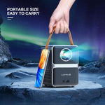 WIMIUS P61 Smart Mini Projector with Dolby Audio | Native 1080P Full HD | Dual Band WiFi | Bluetooth | Portable Home Theater