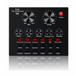 V8 LIVE SOUND CARD AND BM-800 CONDENSER MICROPHONE BUNDLE PACK (GOLD/BLACK)