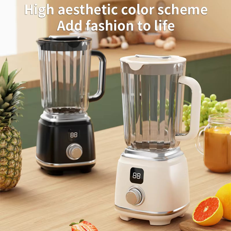 Portable Blender Cup 600ML Mini Juicer Mixer/3000mAh USB Rechargeable/10-Blade Powerful Motor For Smoothies/Vegetables