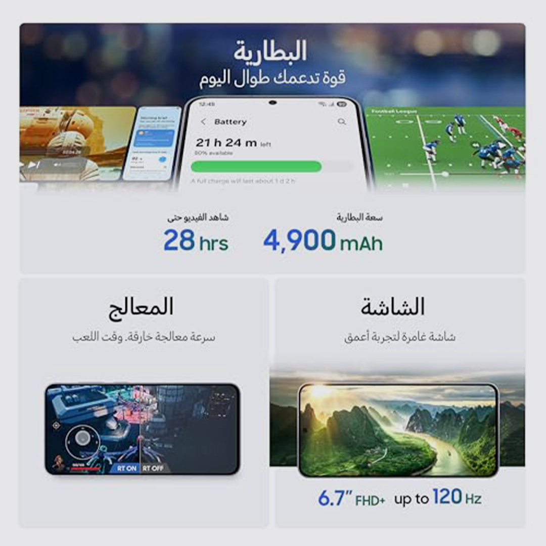 Samsung Galaxy S25 FE (2025), 256GB AI Smartphone, AI Photo Edits Icyblue- International Version