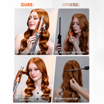 SHEGLAM Automatic Curling Iron 1 inch with 3 Temperatures Fast Heating, 2-Way Rotation, Automatic Shut-Off, Anti-Scald, Anti-Tangle Rotating for Hair Styling