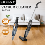 SOKANY SK-3389 3200W High-Power Vacuum Cleaner With 2.5L Dust Bucket And Cyclone Filtration