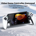 M28 Retro Handheld Game Console, 7.1" Large HD LCD Screen, EmuELEC System Built-in 30+ Emulators & 20,000+ Games, 4000mAh Battery Portable Video Gaming Player for Kids Adults