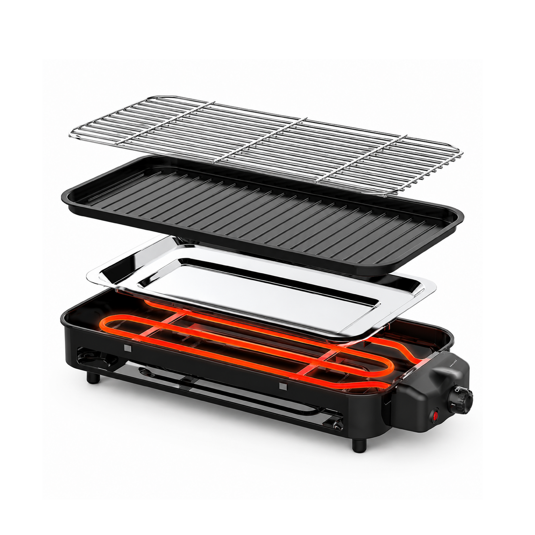 Sokany Electric Barbecue Machine 1500W with Adjustable Thermostat SK-6112
