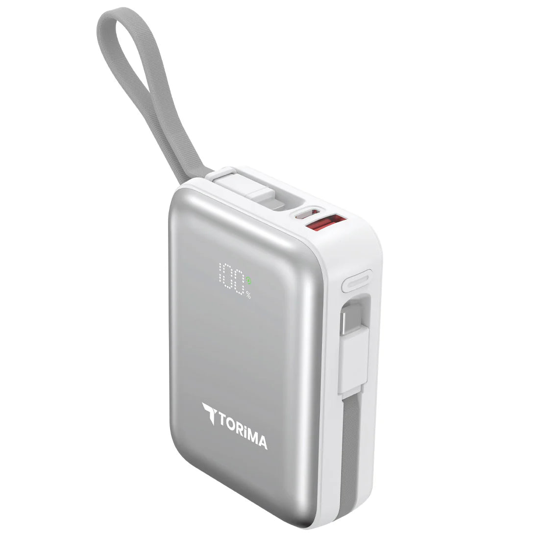 Torima TRM-1028 20000 mAh Power Bank, Fast Charging, Portable, USB-C & USB-A Output, LED Digital Display, High-Capacity,  TRM-1028